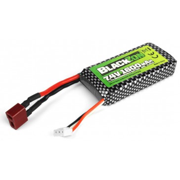 Battery Pack (LiPo 7.4V, 1600mAh), w/T-Plug