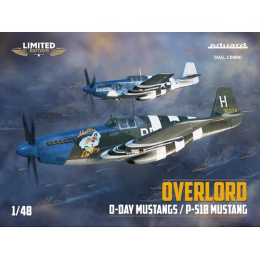 Overlord D-Day Mustangs - P-51B Dual Combo 1/48