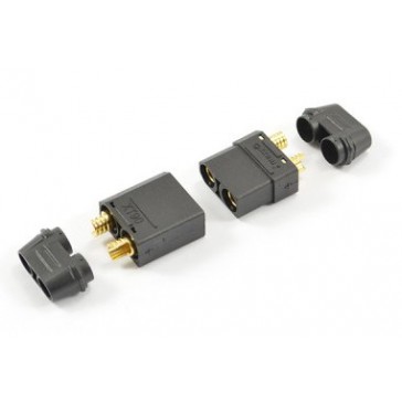 XT-90 BLACK CONNECTOR (MALE/FEMALE)