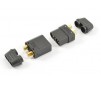 XT-90 BLACK CONNECTOR (MALE/FEMALE)