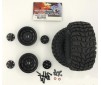 2.2 tyre set /black