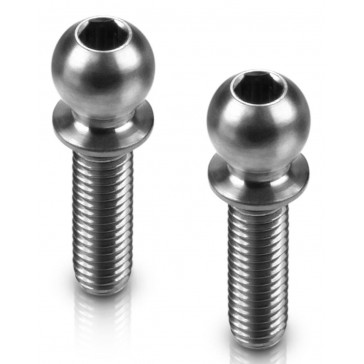 TITAN BALL STUD D:4.9 - L:10 - S:3.5 - 2mm HEX (2)