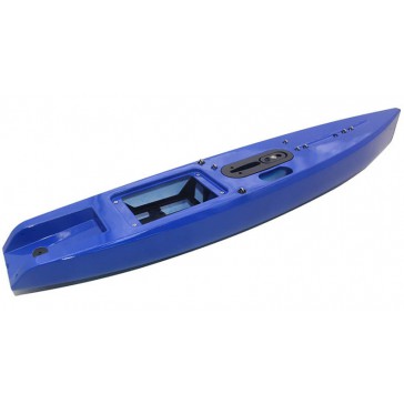 DF65V6 DARK BLUE HULL (INCL.SERVO TRAY,DECK EYES,FIN