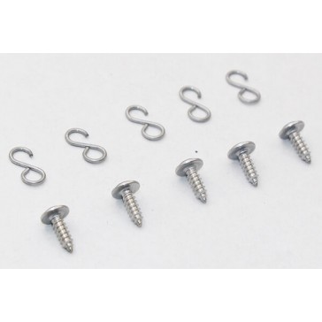 DF65/95 BACKSTAY HOOK & SCREW (PK5)