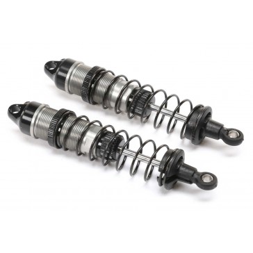 Rear Shock Set Complete, Aluminum: Mini-B, BL