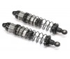 Rear Shock Set Complete, Aluminum: Mini-B, BL