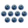 FACTORY TEAM BLUE 3MM LOCKNUT