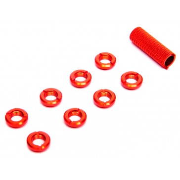 Spektrum Radio Red Switch Nuts (8) & Wrench