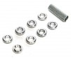 Spektrum Radio Silver Switch Nuts (8) & Wrench