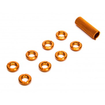 Spektrum Radio Orange Switch Nuts (8) & Wrench