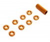 Spektrum Radio Orange Switch Nuts (8) & Wrench