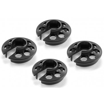 XLP ALU SHOCK SPRING RETAINING COLLAR - BLACK (4)