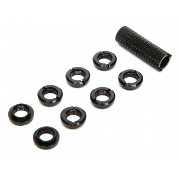 Spektrum Radio Black Switch Nuts (8) & Wrench