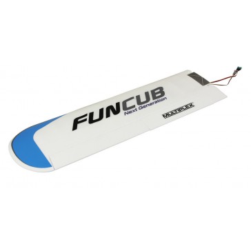 RR Wing left FunCub NG (w.RC and Decal blue)