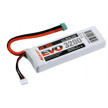 ROXXY EVO LiPo 3-3200M 30C : 35,5 Wh