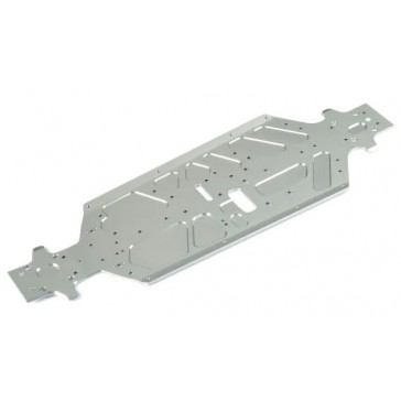 XB8'24 ALU CHASSIS - SWISS 7075 T6 (3MM) - SHORT