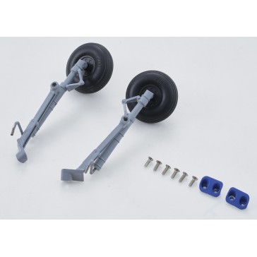 64mm J-10 - Landing Gear Set (Blue)