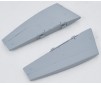 64mm J-10 - Ventral fins (Grey)