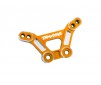 Shock tower, front, 6061-T6 aluminum (orange-anodized)/ 3x15mm BCS (w