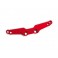 Shock tower, rear, 6061-T6 aluminum (red-anodized)/ 3x15mm BCS (with