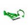 Motor mounts (front & rear) (green-anodized 6061-T6 aluminum)/ 3x10mm