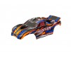 Body, Rustler (also fits Rustler VXL), orange (painted, decals applie