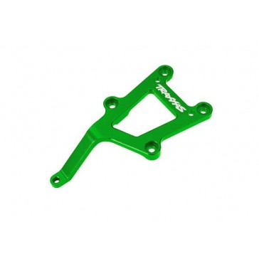 Chassis brace, front, 6061-T6 aluminum (green-anodized)