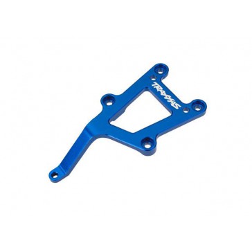 Chassis brace, front, 6061-T6 aluminum (blue-anodized)