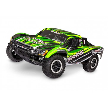 Slash: 1/10-Scale 2WD brushed HD w/USB-C - Green