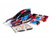 Body, Bandit (also fits Bandit VXL), red/ wing (painted, decals appli