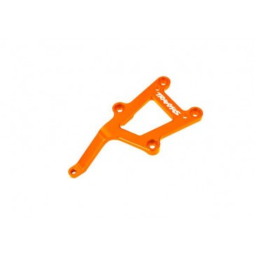 Chassis brace, front, 6061-T6 aluminum (orange-anodized)