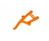 Chassis brace, front, 6061-T6 aluminum (orange-anodized)