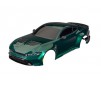 Body, Ford Mustang, complete (green) (painted, decals applied) (inclu