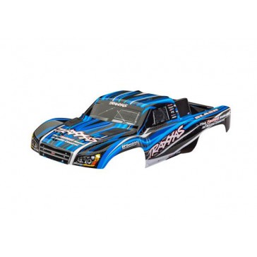 Body, Slash 4X4 (also fits Slash VXL & Slash 2WD), blue (painted, dec