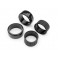 Tires, 1.9" Drift (2 dots, soft, smooth surfaces)) (rear) (2)/ rubber