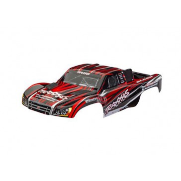 Body, Slash 4X4 (also fits Slash VXL & Slash 2WD), red (painted, deca