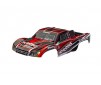 Body, Slash 4X4 (also fits Slash VXL & Slash 2WD), red (painted, deca