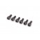 Screws, 3x8mm caphead machine (hex drive) (6)