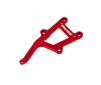 Chassis brace, front, 6061-T6 aluminum (red-anodized)