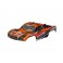 Body, Slash 4X4 (also fits Slash VXL & Slash 2WD), orange (painted, d