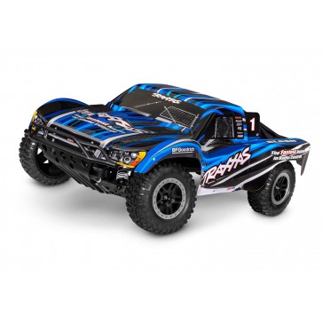 Slash: 1/10-Scale 2WD brushed HD w/USB-C - Blue