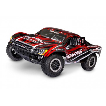 Slash: 1/10-Scale 2WD brushed HD w/USB-C - Red