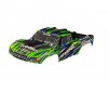 Body, Slash 4X4 (also fits Slash VXL & Slash 2WD), green (painted, de