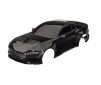 Body, Ford Mustang, complete (black) (painted, decals applied) (inclu