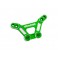 Shock tower, front, 6061-T6 aluminum (green-anodized)/ 3x15mm BCS (wi