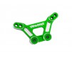 Shock tower, front, 6061-T6 aluminum (green-anodized)/ 3x15mm BCS (wi