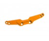 Shock tower, rear, 6061-T6 aluminum (orange-anodized)/ 3x15mm BCS (wi