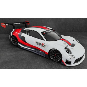 P-GT3R 1/7 Pre-Painted body for ARRMA Infraction/Limitless, Pre-Cut,