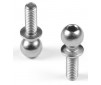 HARD STEEL BALL END 5.4MM WITH THREAD 8MM - NICKEL COATED (2)