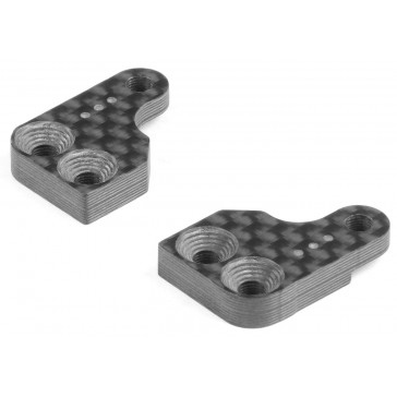 GRAPHITE EXTENSION FOR ALU STEERING BLOCK WITH BACKSTOP - 3 DOTS (2)